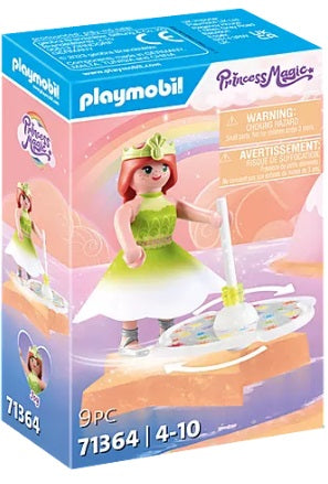 Rainbow Spinning Top w/Princes