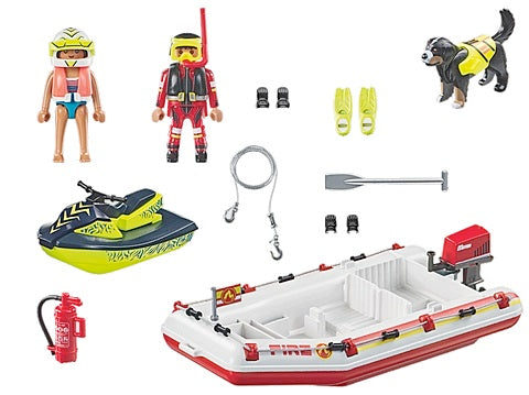 FIreboat w/Water Scooter