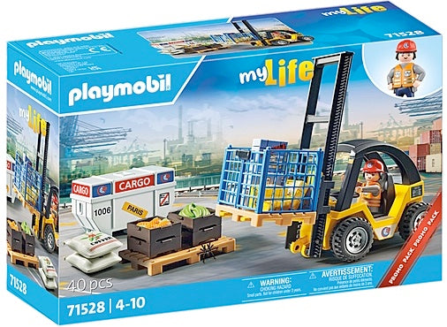 Forklift Truck w/Cargo