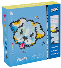 500pc Puppy Puzzle by Number