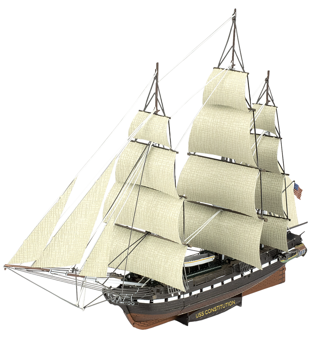 Metal Earth USS Constitution Premium