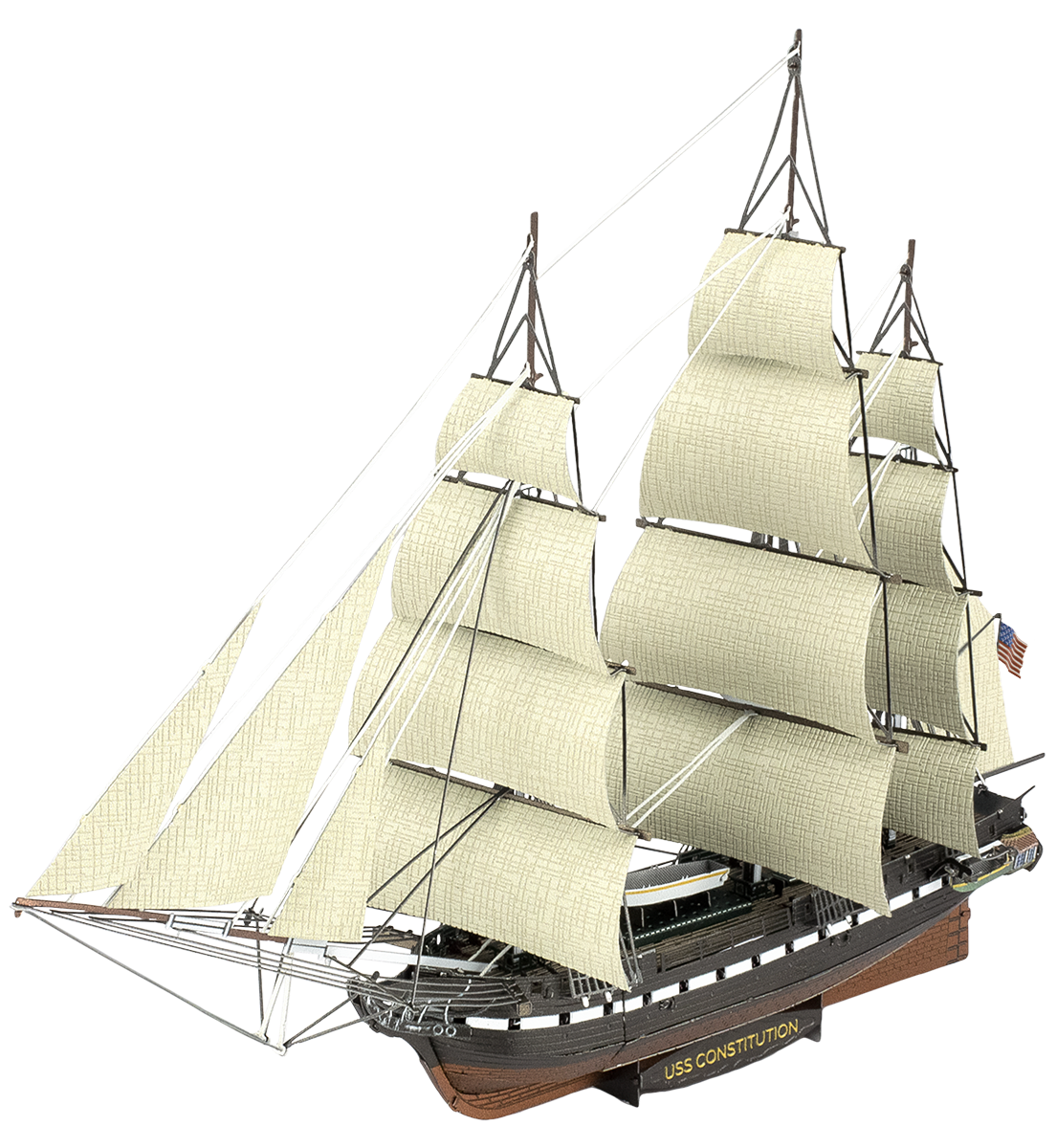USS Constitution Premium Metal