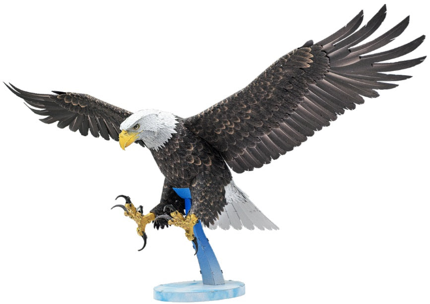 American Bald Eagle Metal Eart