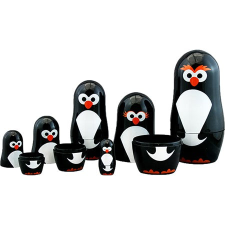 Penguin Parade Nesting Peguins