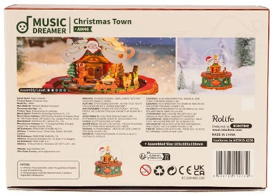 DIY Music Box; Christmas Town