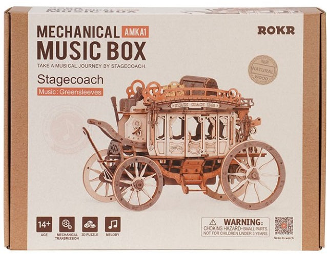 Stagecoach Rolling Music Box Kit