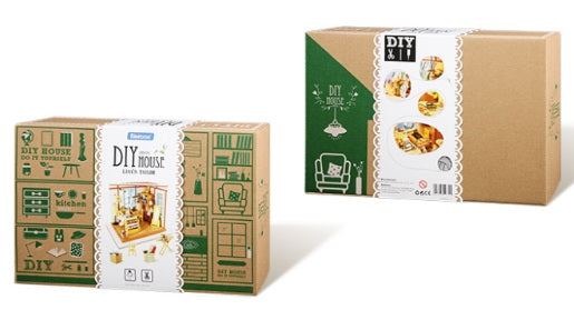Packaging for Lisa's Tailor miniature kit.