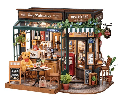 Assembled "Tipsy Restaurant" Miniature kit
