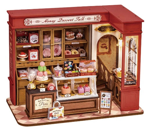 Assembled Honey Desserts Talk miniature kit.