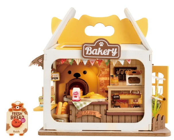 Teddy's Breadbox Bakery Shop Miniature Kit