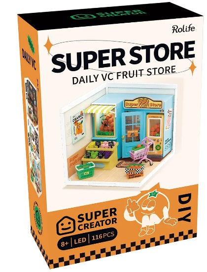 Packaging for Daily VC Fruit Store miniature kit.