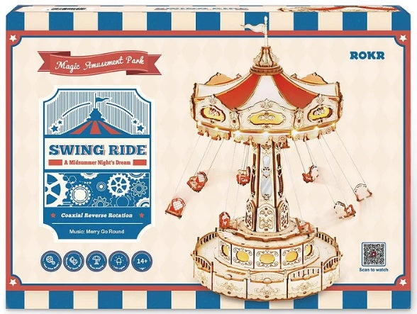 Package for Laser Cut Swing Ride Kit.