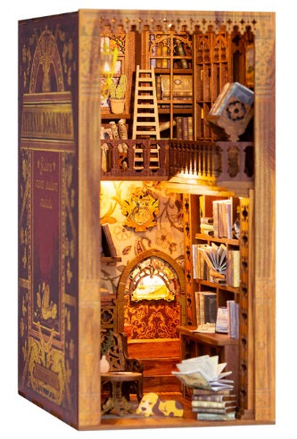 Assembled Eternal Bookstore book nook kit.