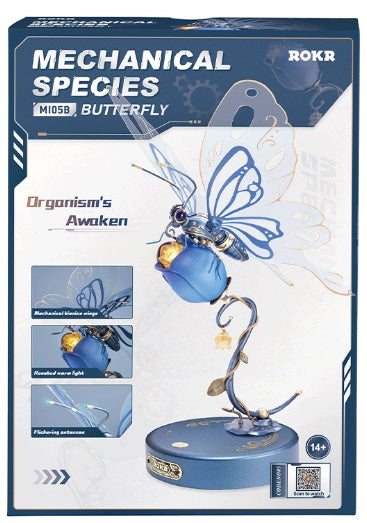Package for mechanical butterfly kit.