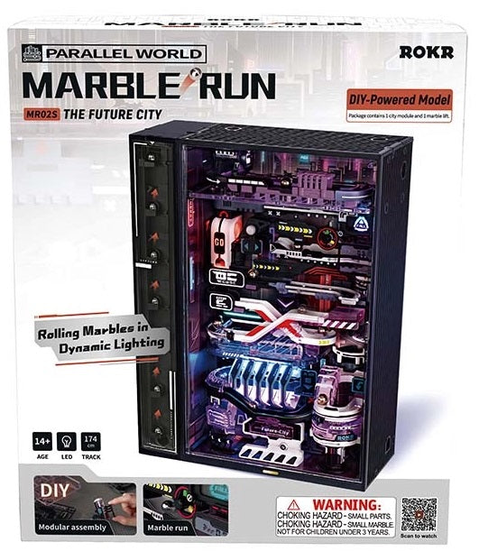 Package for The Future City Marble Run kit.