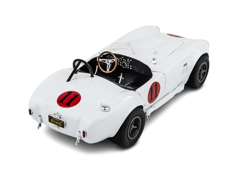 1/18 1965 Shelby Cobra with Racing Graphics #11 Elvis