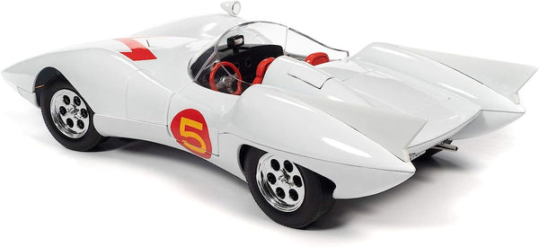 1/18 Speed Racer Mach 5 with Chim Chim and Speed Racer Figures