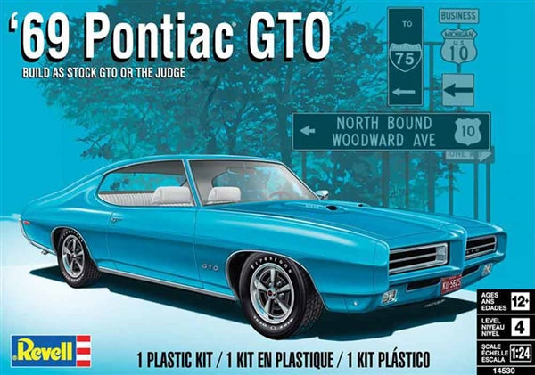 1/24 1969 Pontiac GTO