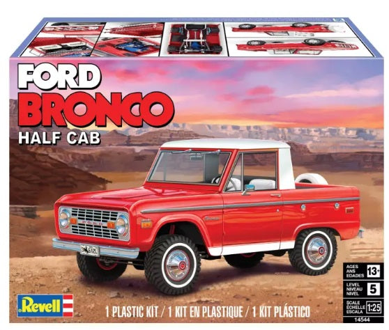 1/25 Ford Bronco Half Cab
