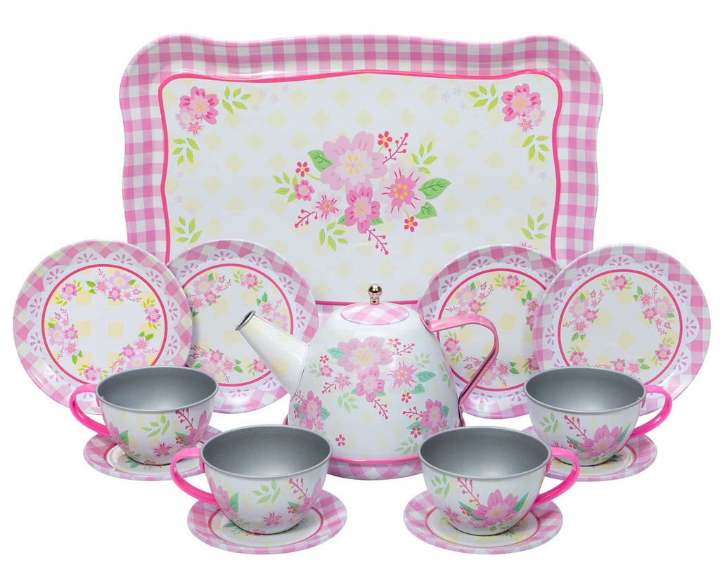 Fancy Tin Tea Set