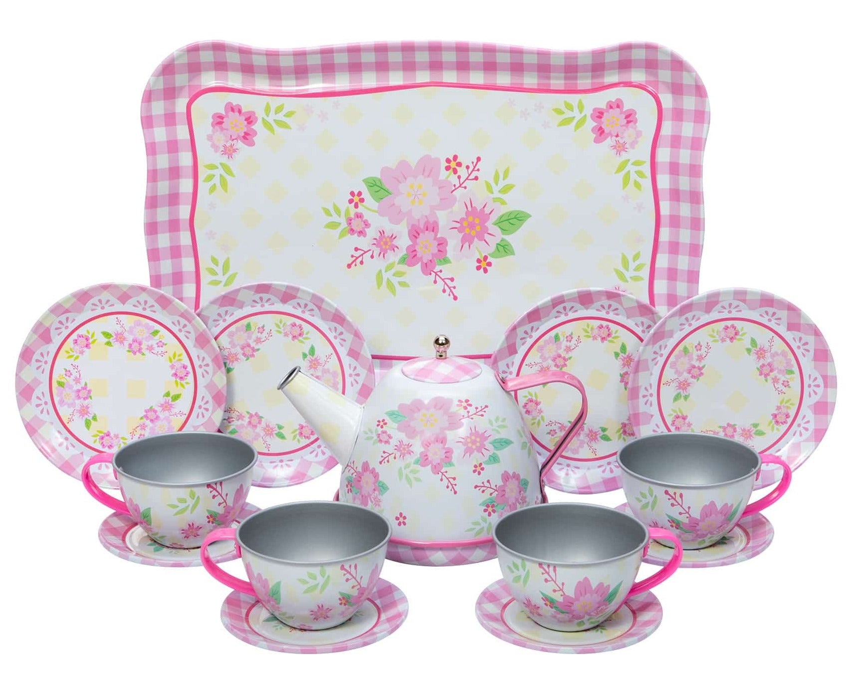 Fancy Tin Tea Set