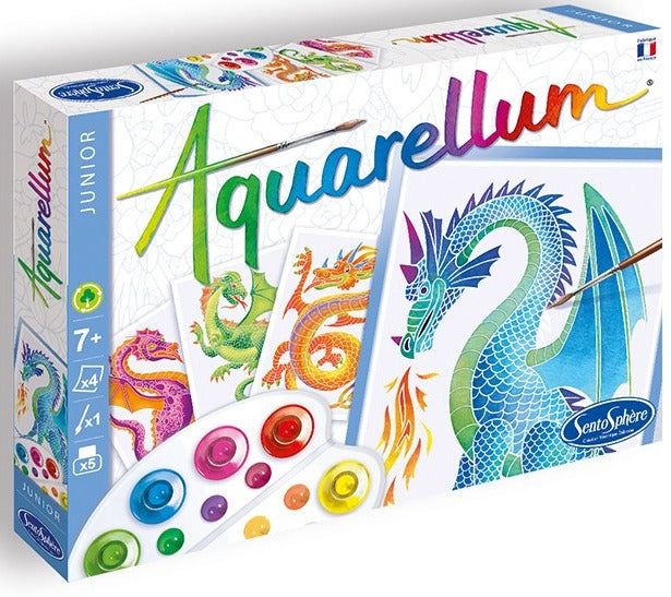Aquarellum Junior - Dragons Magic Canvas