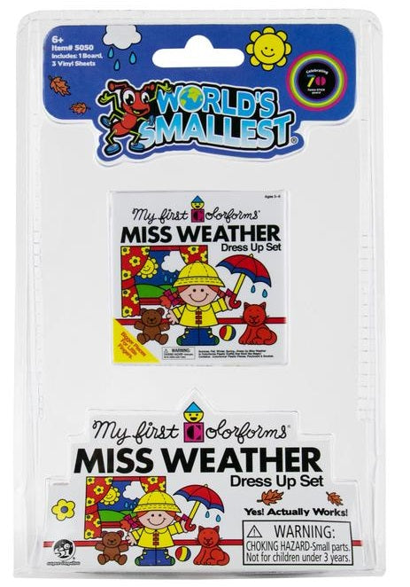 World's Smallest Colorforms