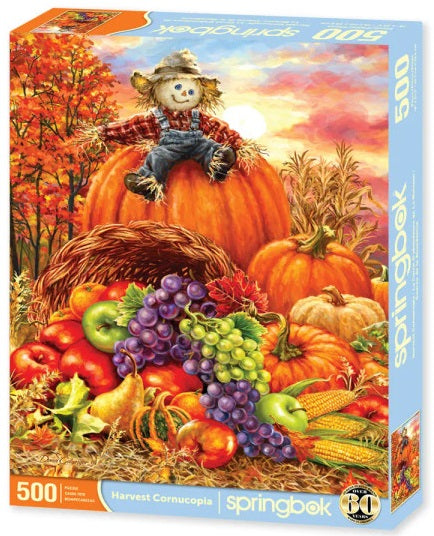 500pc Harvest Cornucopia Puzzl