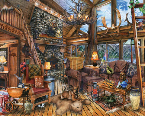 Hunting Lodge 500pc Puzzle