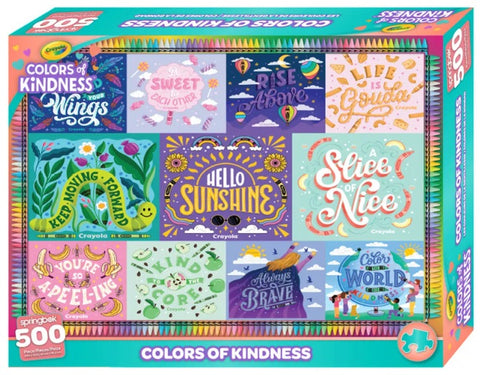 Crayola Colors of Kindness 500pc Puzzle