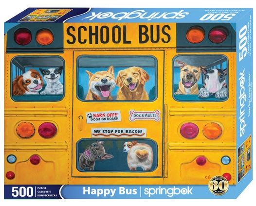 500pc Happy Bus