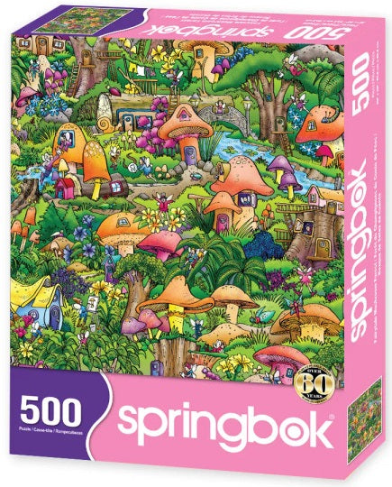 500pc Fairytale Mushroom Fores