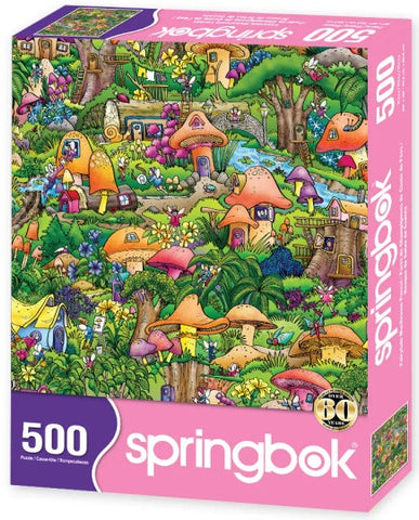 Fairytale Mushroom Forest 500pc Puzzle