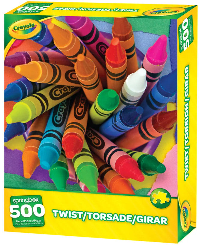 500pc Crayola Twist Puzzle