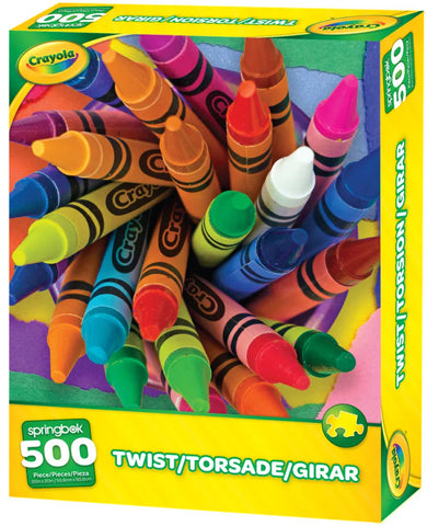 Crayola Twist 500pc Puzzle