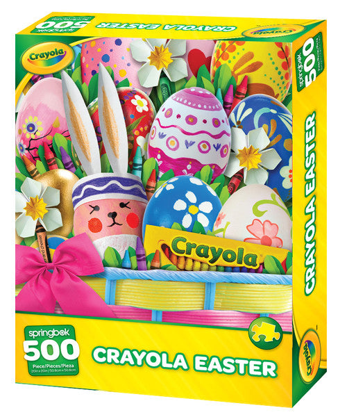 Crayola's Colorful Eggs 500pc Puzzle