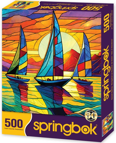 500pc Sunset Sailing