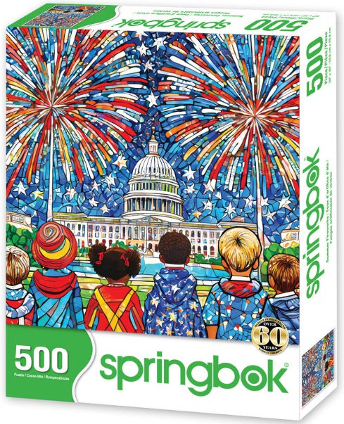 500pc Summer Fireworks