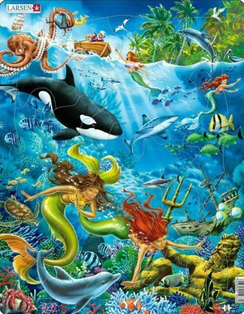 32pc Mermaid Children's Puzzle