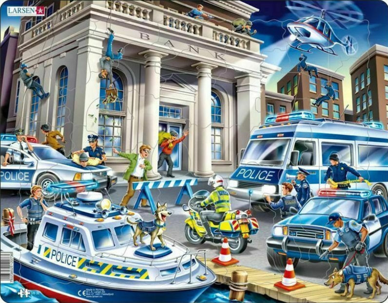 43pc Police Children's Puzzle