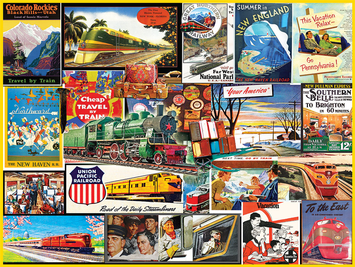 1000pc Travelling by Train Puz