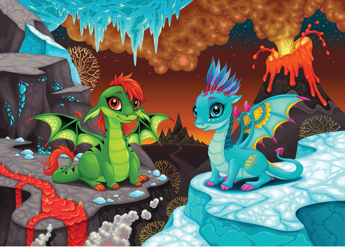 100pc The Baby Dragons Puzzle