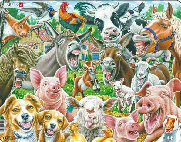 33pc Happy Farm Puzzle