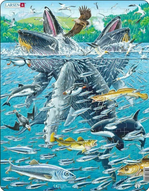140pc Humpback Whales Puzzle