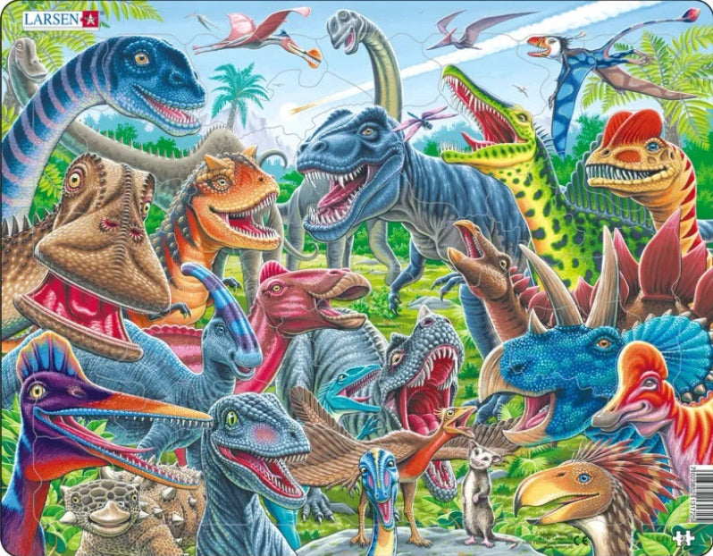 Happy Dino 43pc Puzzle