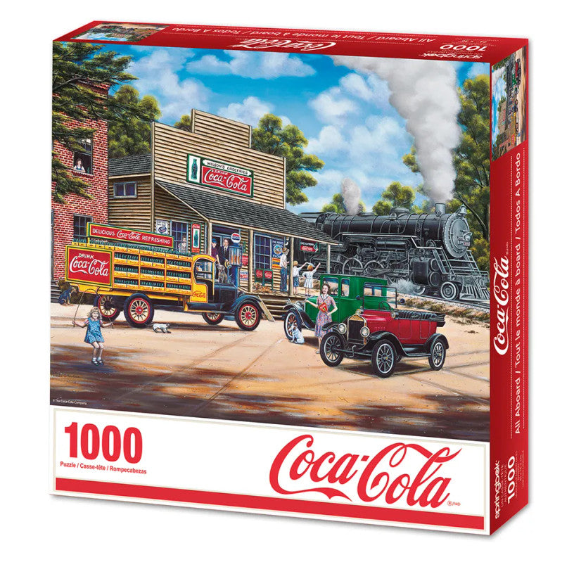 COCA COLA ALL ABOARD 1000PC PU