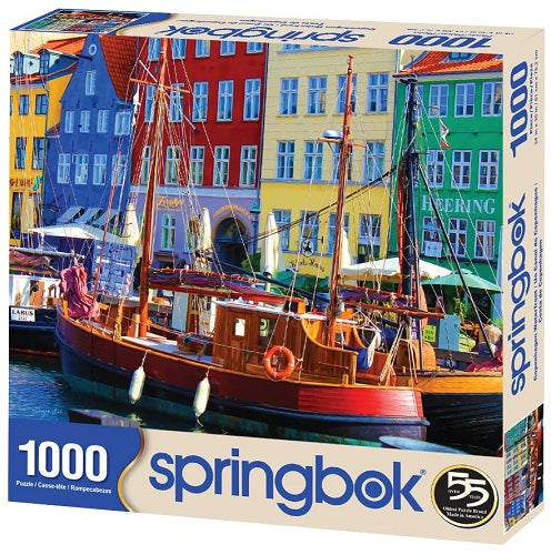 Copenhagen Waterfront 1000pc Puzzle