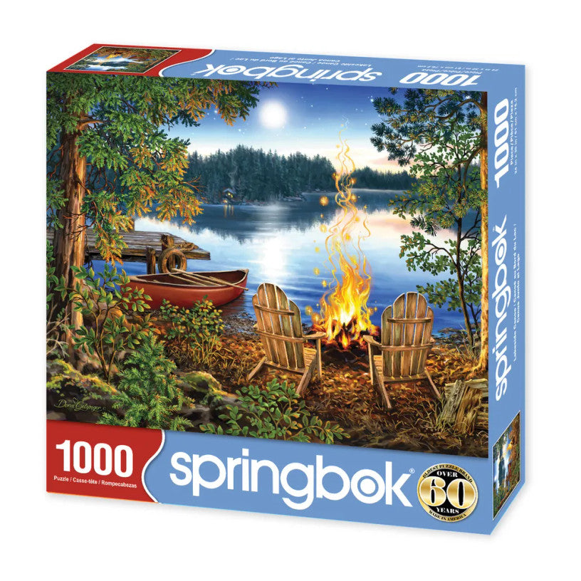 1000pc Lakeside Canoe Puzzle