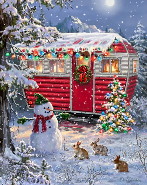 1000pc Snow Retreat