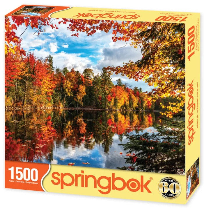 1500pc Autumn Lake Puzzle